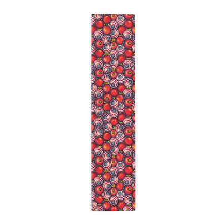 Copy of Copy of Fruit Harvest Table Runner — Colorful Botanical Cotton-Poly Table Decor