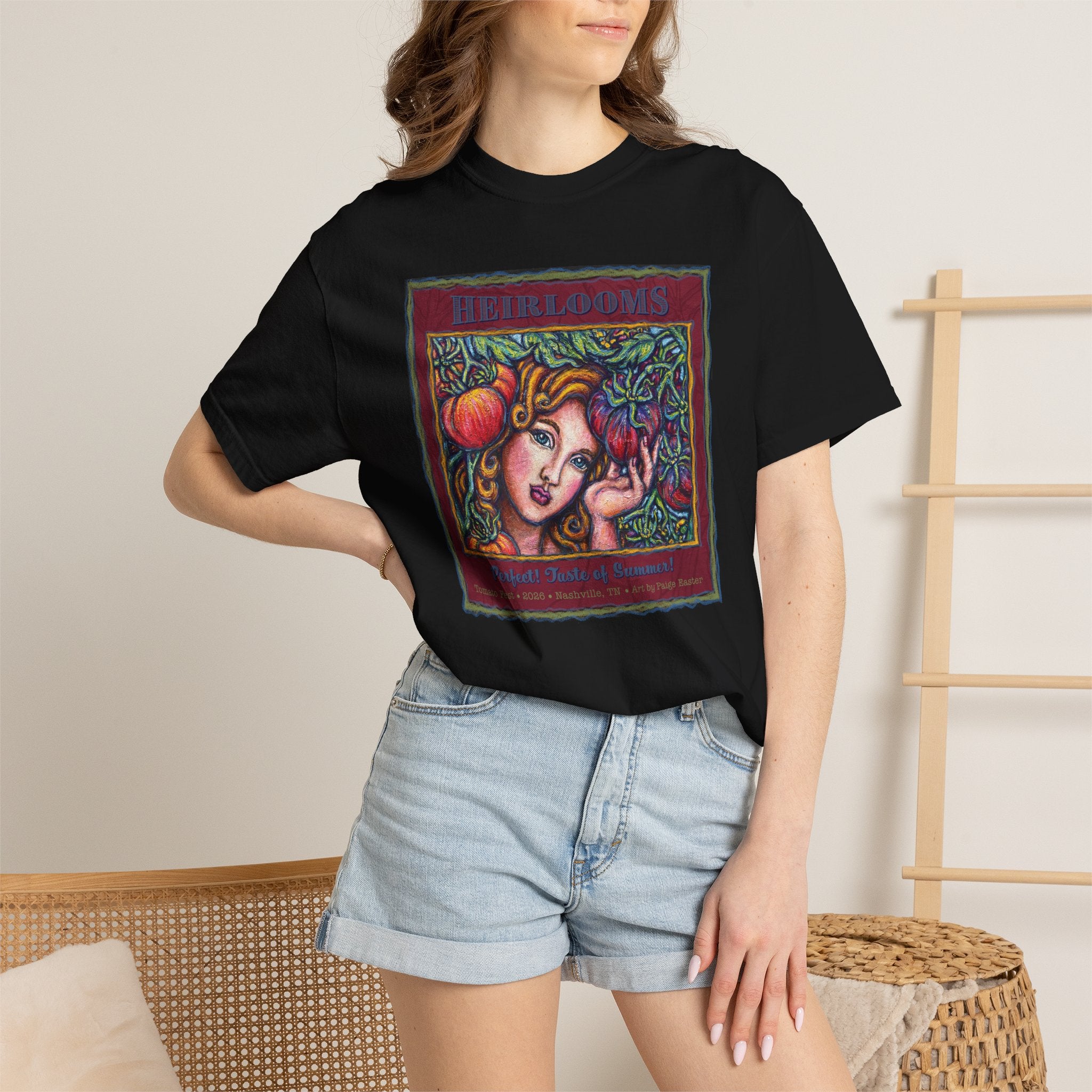 Heirloom Perfect!  Taste of Summer  — Tomato Fest Artistic Tee