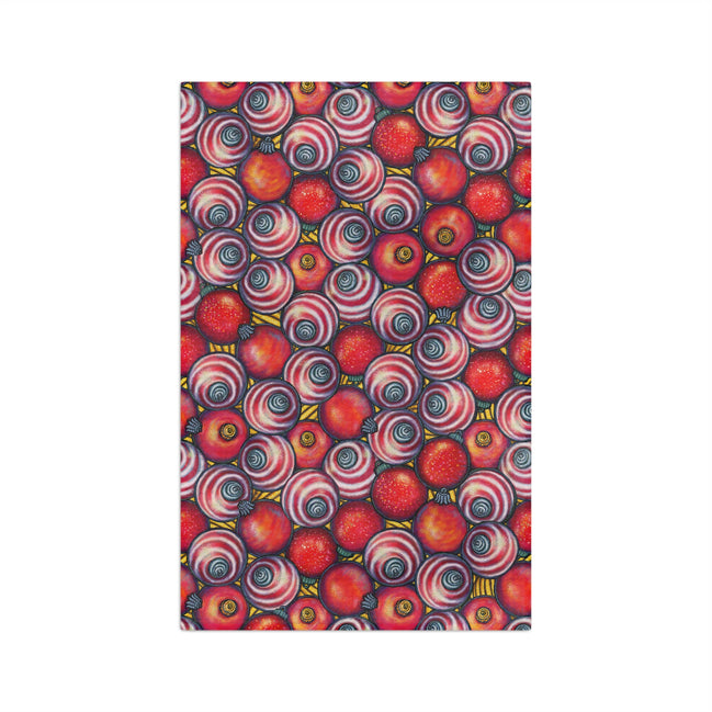 Copy of Mixed Fruit & Veggie Microfiber Tea Towel — Colorful Market Print