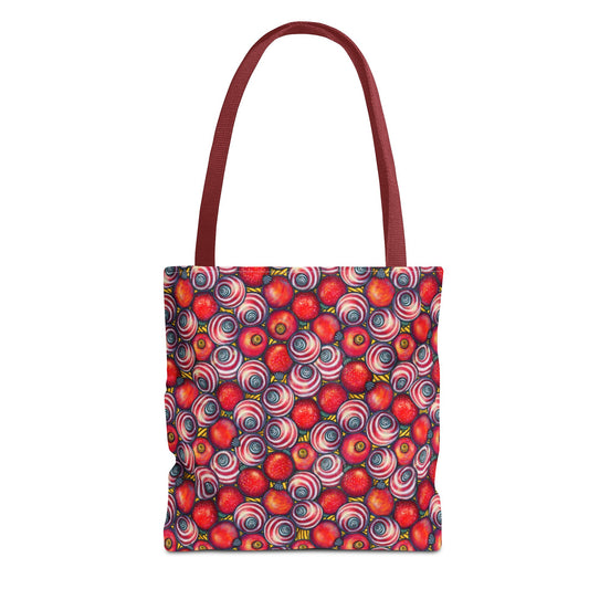Colorful Abstract Circles Tote Bag