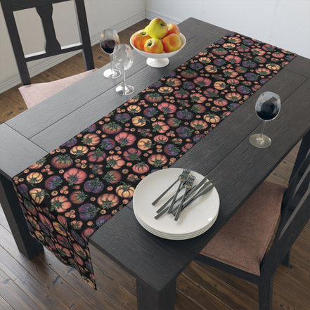 Copy of Fruit Harvest Table Runner — Colorful Botanical Cotton-Poly Table Decor
