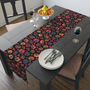 Copy of Fruit Harvest Table Runner — Colorful Botanical Cotton-Poly Table Decor