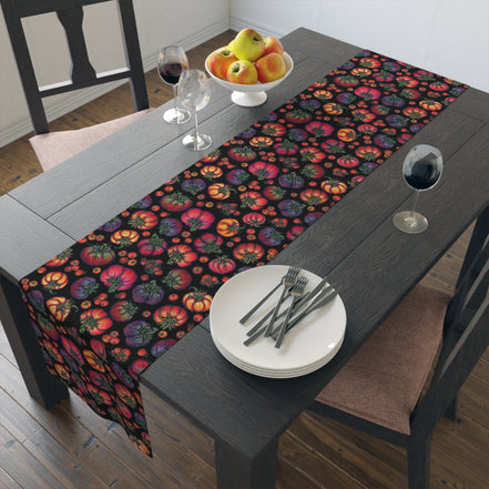 Copy of Fruit Harvest Table Runner — Colorful Botanical Cotton-Poly Table Decor