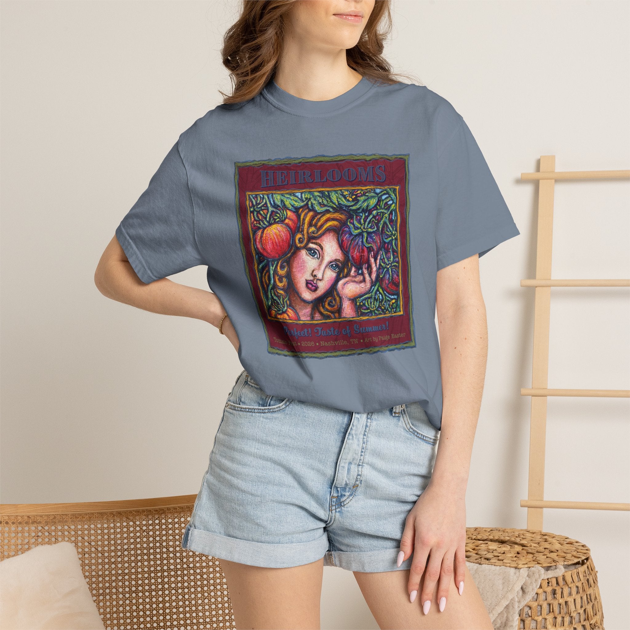 Heirloom Perfect!  Taste of Summer  — Tomato Fest Artistic Tee