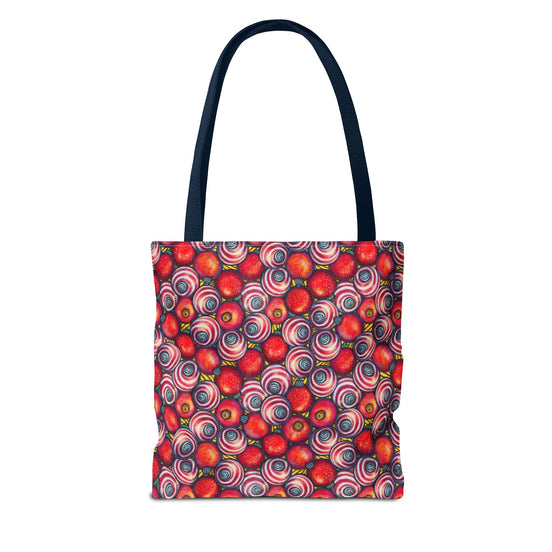 Colorful Abstract Circles Tote Bag