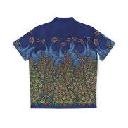 Peacock Love Hawaiian Shirt — Bold Art Print
