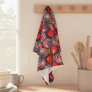 Copy of Mixed Fruit & Veggie Microfiber Tea Towel — Colorful Market Print