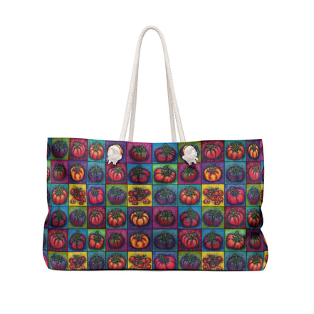 Tomatoes Squared of Weekender Bag
