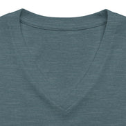 Women's V-Neck Tee — 'It's Perfect' Autumn Art Graphic