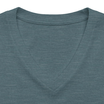 Women's V-Neck Tee — 'It's Perfect' Autumn Art Graphic
