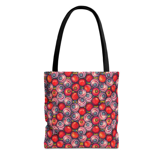 Colorful Abstract Circles Tote Bag