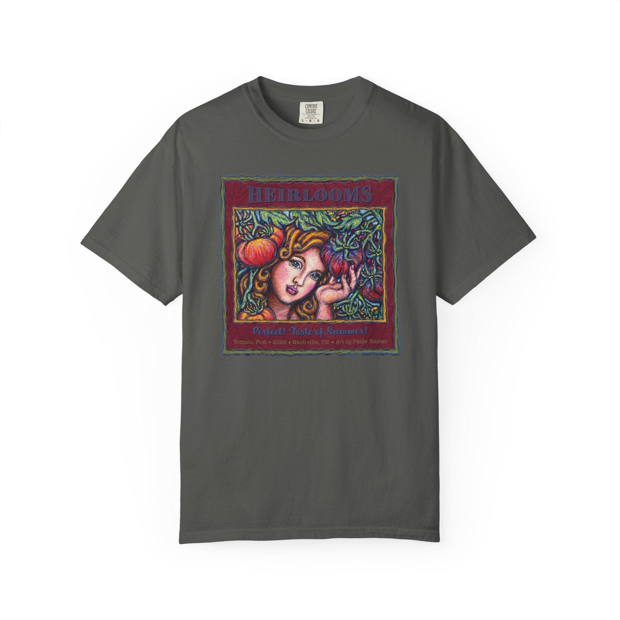 Heirloom Perfect!  Taste of Summer  — Tomato Fest Artistic Tee