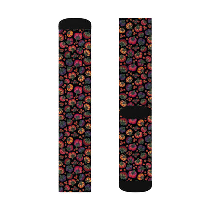 Airline Tomatoes Art Crew Socks