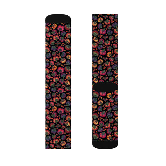 Airline Tomatoes Art Crew Socks