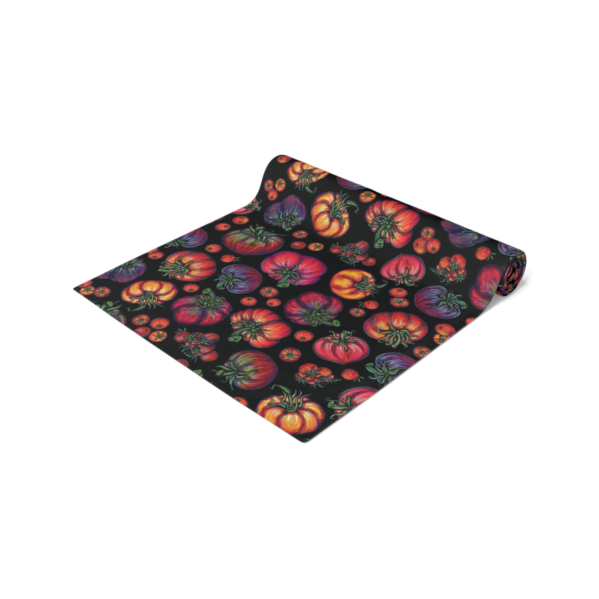 Copy of Fruit Harvest Table Runner — Colorful Botanical Cotton-Poly Table Decor