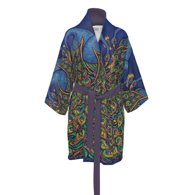 Peacock love Kimono