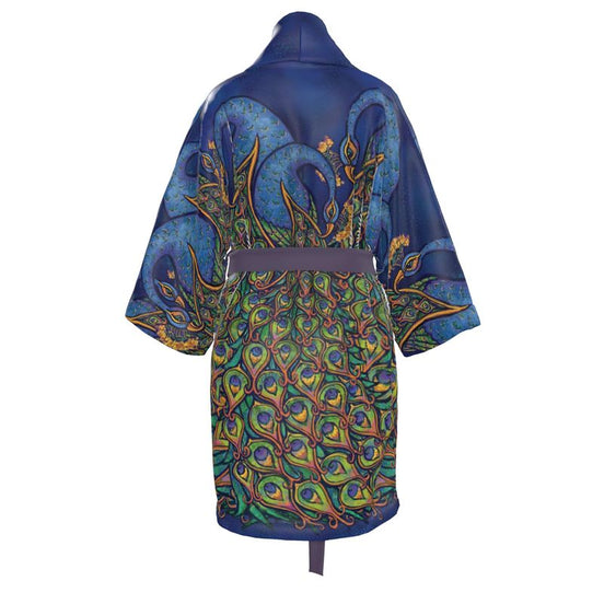 Peacock love Kimono
