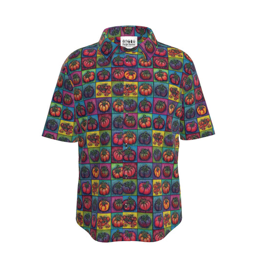 Tomato Squared Premium Men's Short Sleeve Shirt