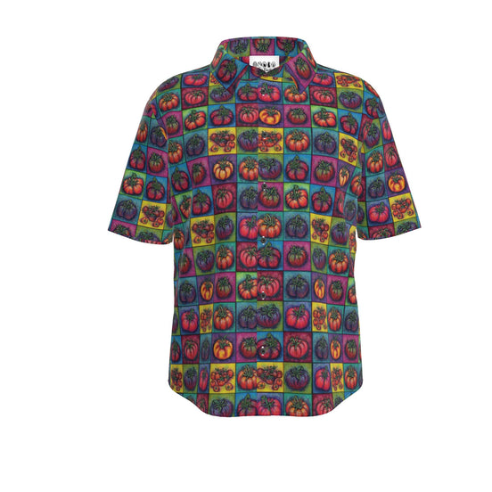 Tomato Squared Premium Men's Short Sleeve Shirt