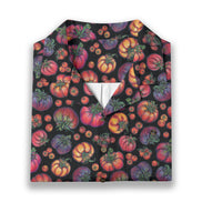Heirloom Tomato Love Men's Casual Hawaiian Short Sleeve Shirt | 140GSM Slub Cotton