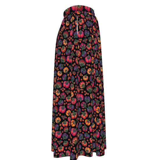 "Heirloom Tomato Love" Maxi Chiffon Skirt