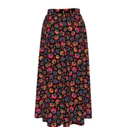All-Over Print Women's Maxi Chiffon Skirts With Lining