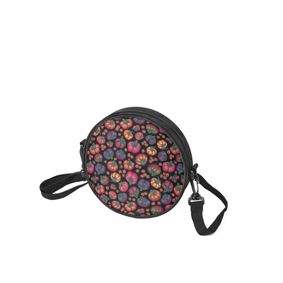 "Heirloom Tomato Love" Round Satchel Bag