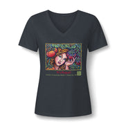 Women's V-Neck Tee — 'It's Perfect'