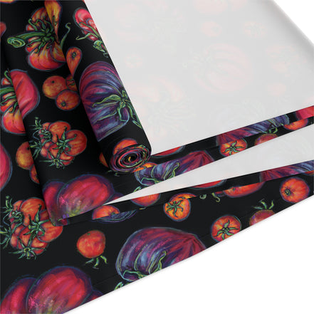 Copy of Fruit Harvest Table Runner — Colorful Botanical Cotton-Poly Table Decor
