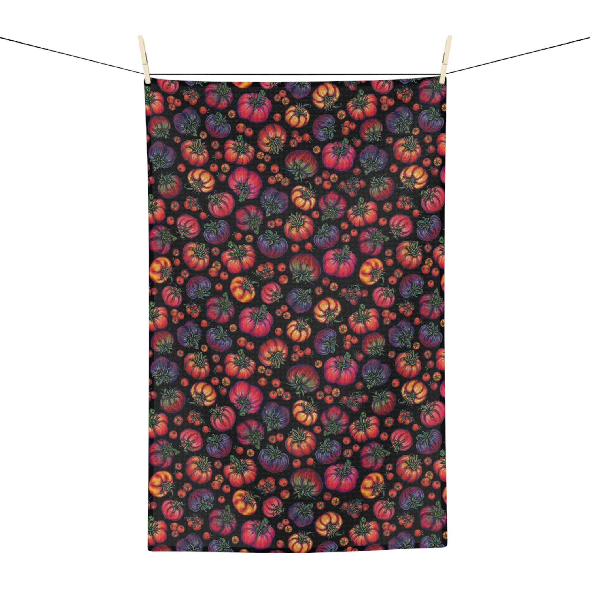 Heirloom Tomato Love Microfiber Tea Towel