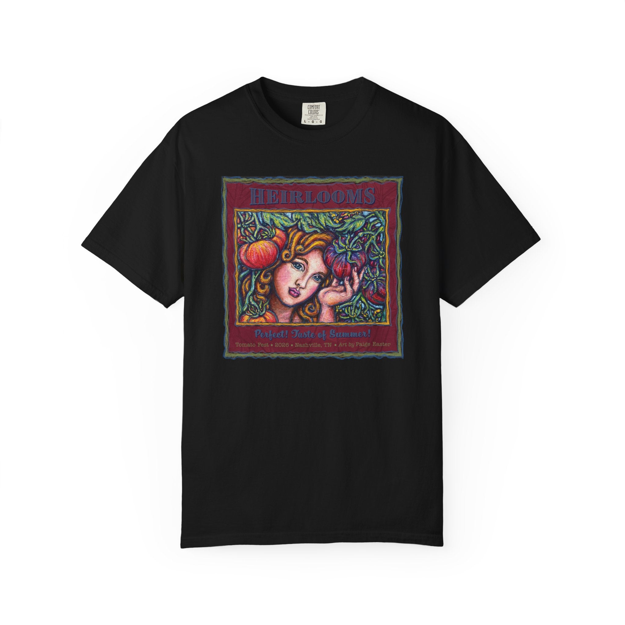 Heirloom Perfect!  Taste of Summer  — Tomato Fest Artistic Tee