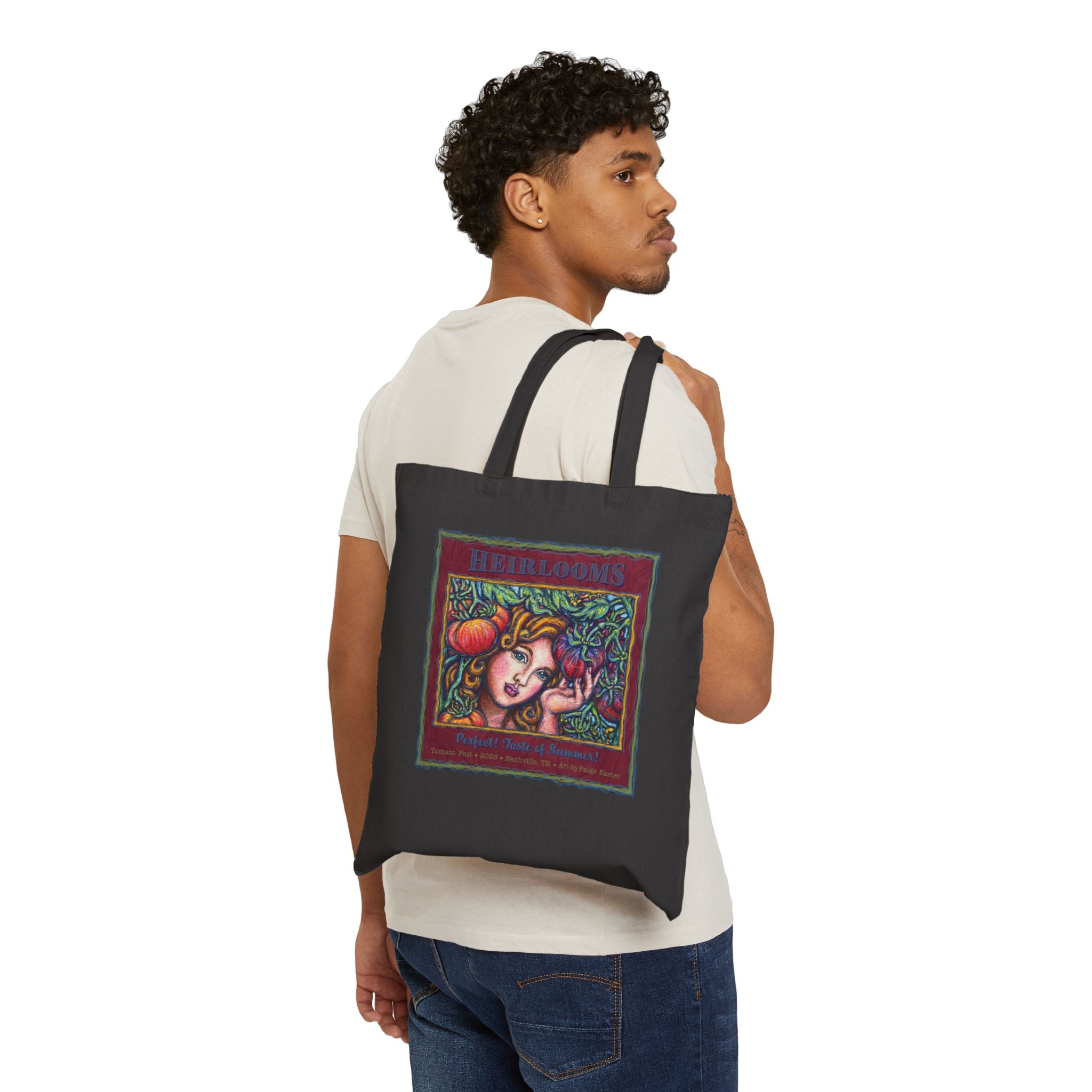 Tote Bag — Vintage Picked Tomatoes bag