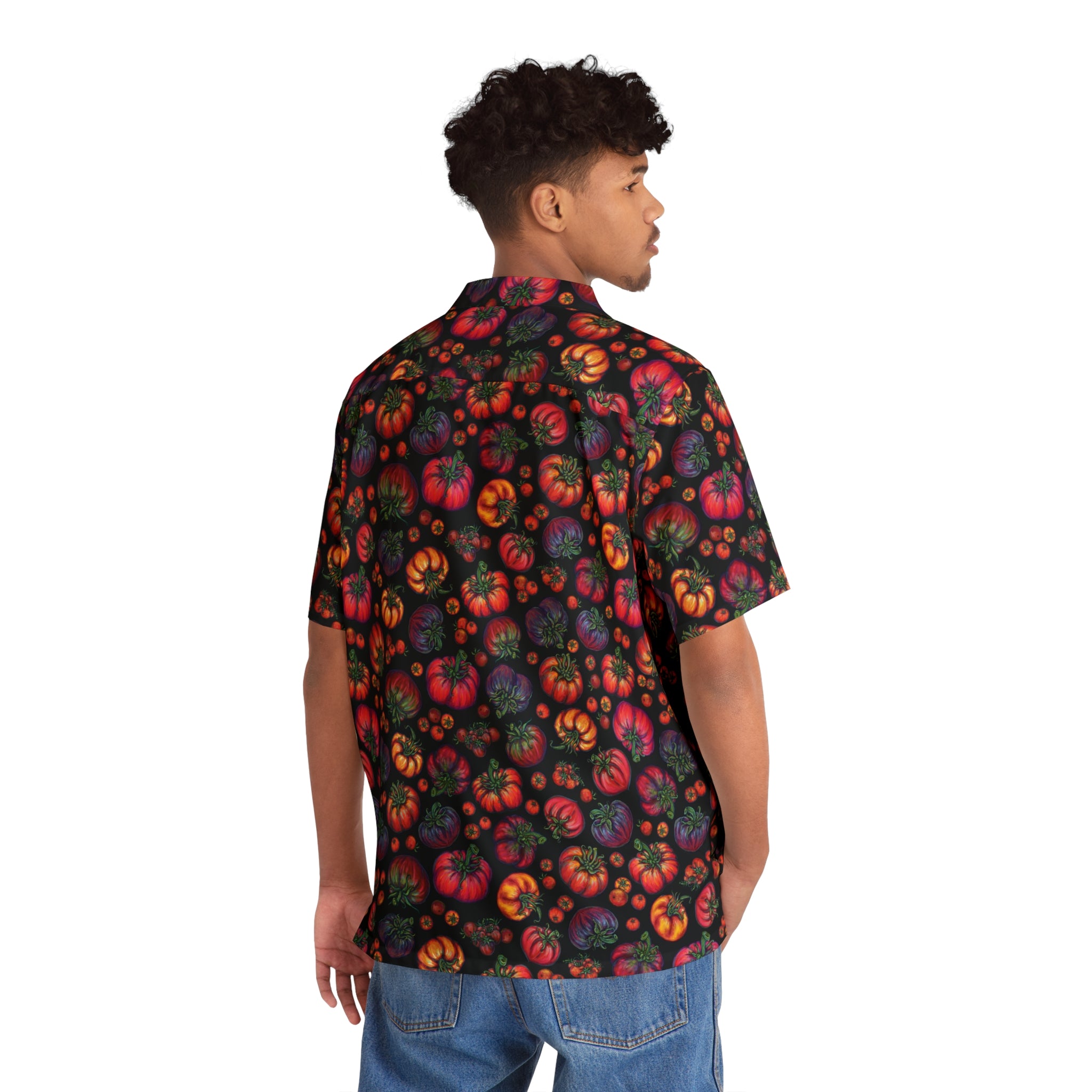Heirloom love Hawaiian Shirt — Tomato Art Print