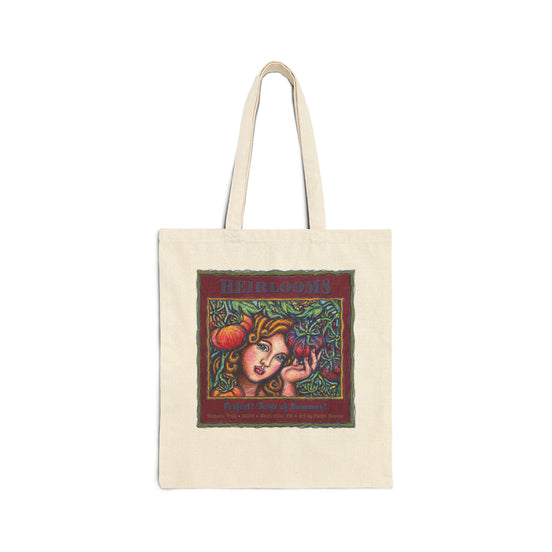 "Vintage Picked Tomatoes" Canvas Market Tote