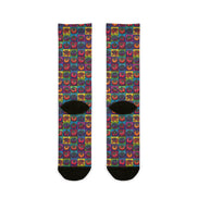 Tomato Squared Art Crew Socks
