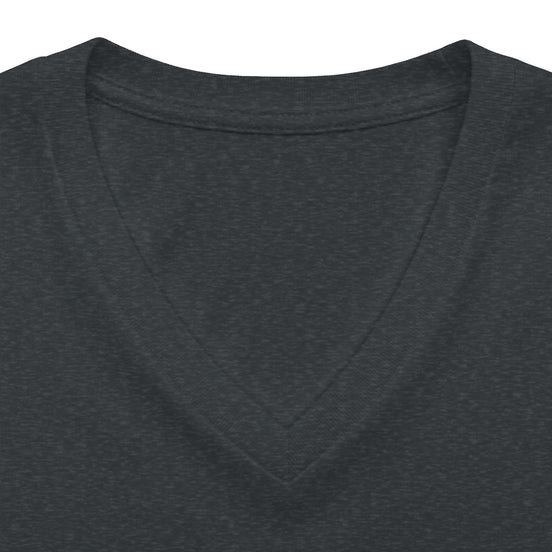 Women's V-Neck Tee — 'It's Perfect' Autumn Art Graphic