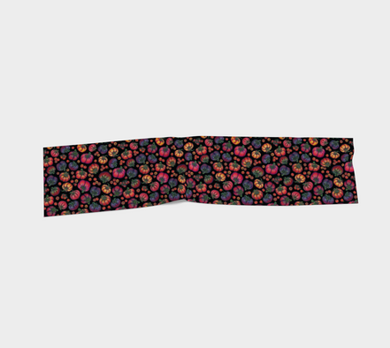 "Tomato Sliced" Long Scarf