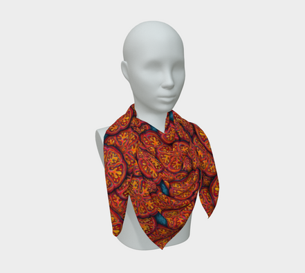 "Tomato Sliced" Scarf & Bandana