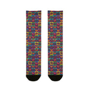 Tomato Squared Art Crew Socks