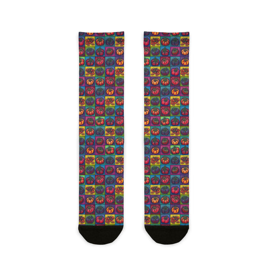 Tomato Squared Art Crew Socks