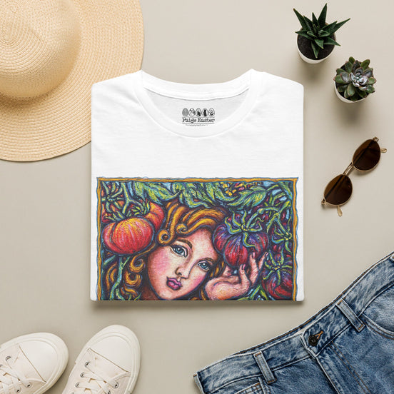 "It's Perfect" Emma Lou Says— tomato art, Graphic T‑Shirt