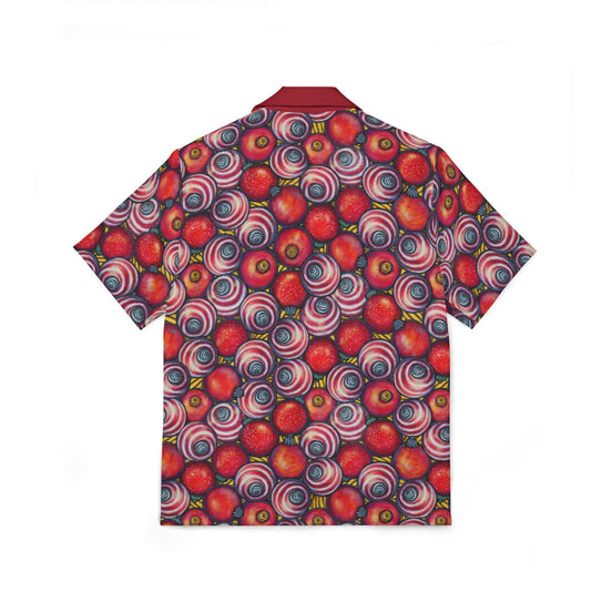 Abstract Holiday Ornament Hawaiian Camp Shirt