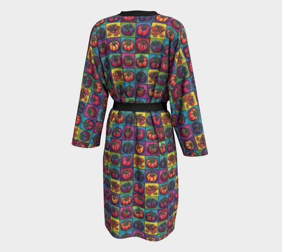 Heirloom Tomatoes Peignoir Robe