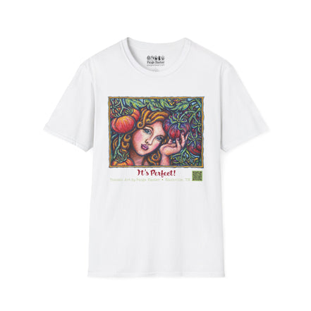 "It's Perfect" Emma Lou Says— tomato art, Graphic T‑Shirt
