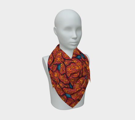 "Tomato Sliced" Scarf & Bandana