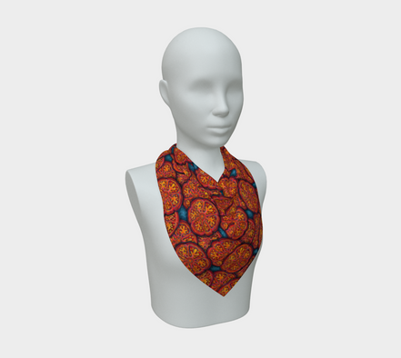"Tomato Sliced" Scarf & Bandana