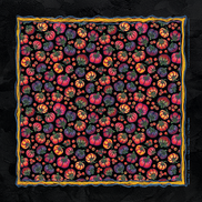 Heirloom Tomato Love Bandanna flat lay